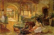 unknow artist Arab or Arabic people and life. Orientalism oil paintings  334